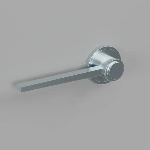 Modern Rectangular Lever Door Handle