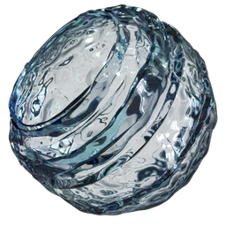 High-quality PBR water material for 3D rendering in Blender, procedural and customizable for CGI projects.