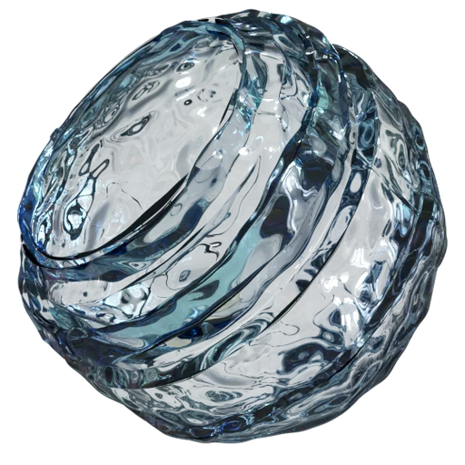 High-quality PBR water material for 3D rendering in Blender, procedural and customizable for CGI projects.