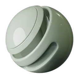 Sage green marble