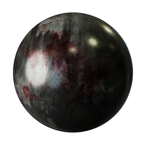 Blood Stained Weathered Metal