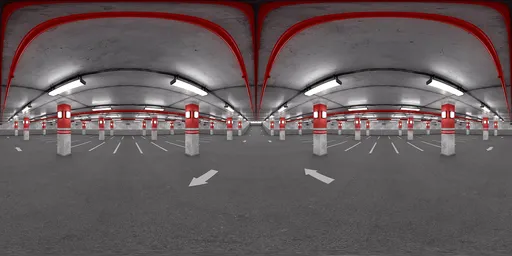 Underground Parking - HDRi