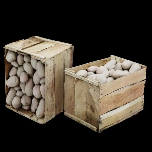 Fresh Potato Crate