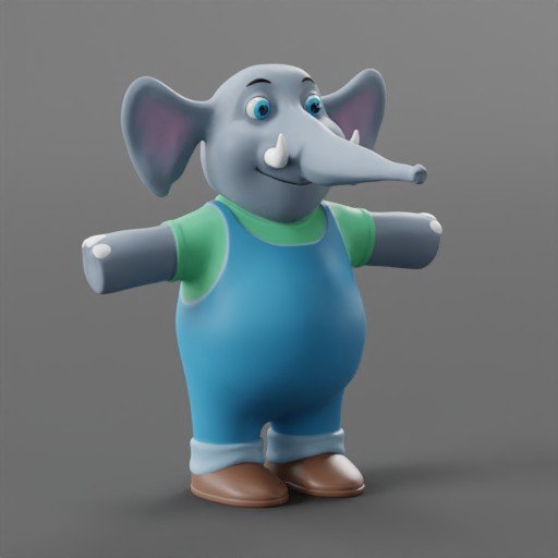 Thumbnail: Cartoon Elephant