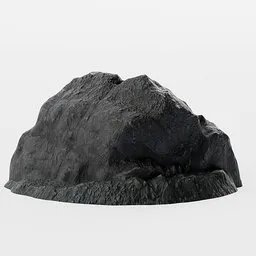 Rock Black Beach