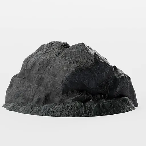 Rock Black Beach