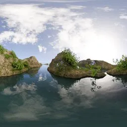 Tropical Island Ocean