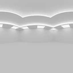 Studio HDRi - White Wall Room | Studio HDRis | Blendkit