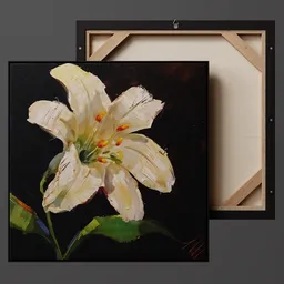 Painting Art Flower / Picture Frame