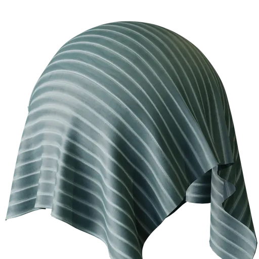 Stripe Duckegg Velvet