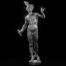statue of Steel Mercury