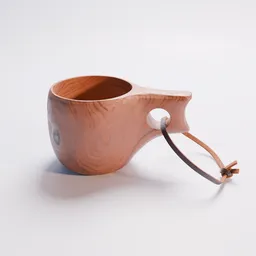 Carved wooden cup (Kuksa)
