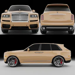 Rolls Royce Cullinan (Rigged)