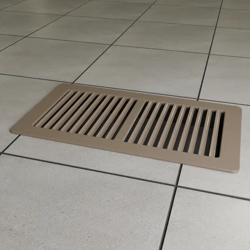 HVAC vent register