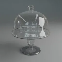 Real Glass Dish