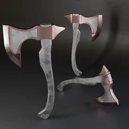 MK Axe lowpoly-001