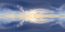 Infinite Real Sky - Cloudy Sunset