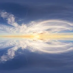 Infinite Real Sky - Cloudy Sunset