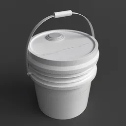 Cylindrical barrel bucket