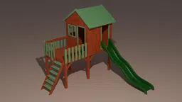 Kids Playhouse with slide