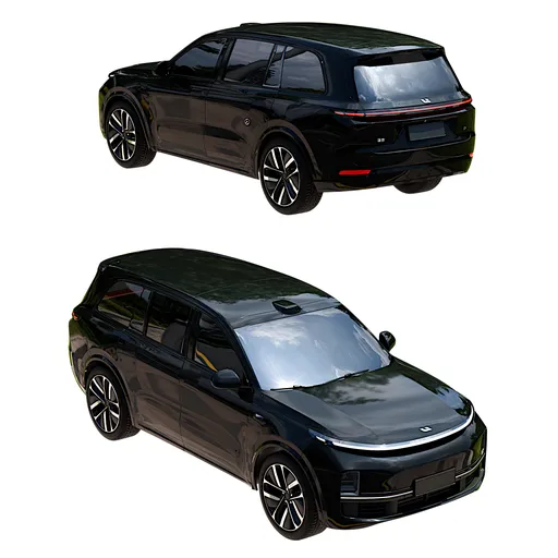Luxury Electric SUV – Black