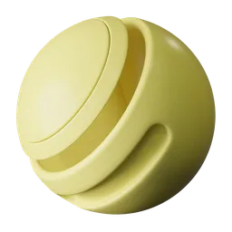 Yellow plastic