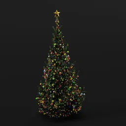 Christmas Tree Arteficial Wide