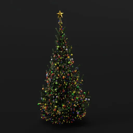 Christmas Tree Arteficial Wide