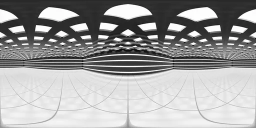 Futuristic Grid Dome HDRI