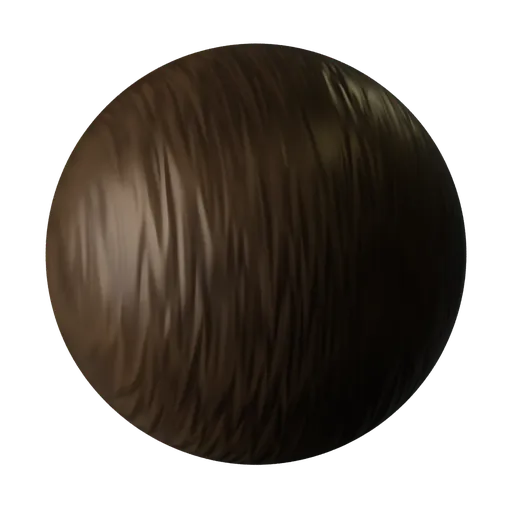 Stylized Wood Dark Brown