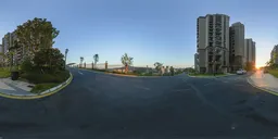 Sunset intersection 16k