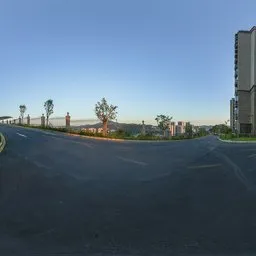 Sunset intersection 16k