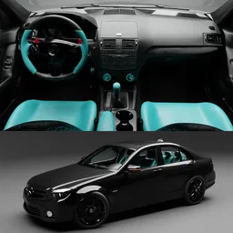 (Rigged)Mercedes Benz C180