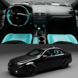 (Rigged)Mercedes Benz C180