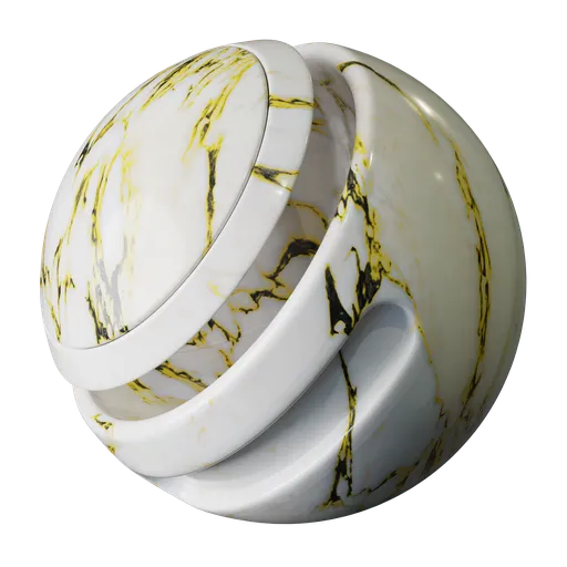 Golden marble