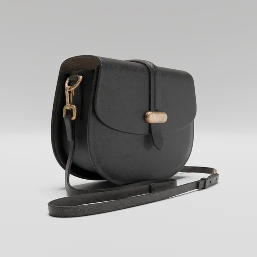 Black Generic Purse