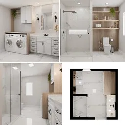 Bathroom and laundry