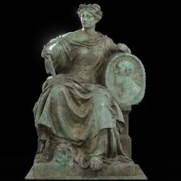 statue of Vs Johannes benk