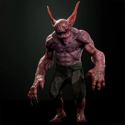 Vorak – Vampire Brute Monster Rigged