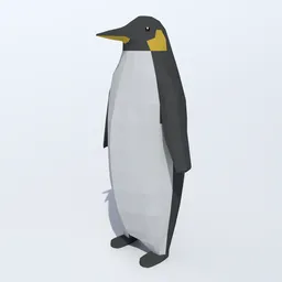 Low Poly Penguin