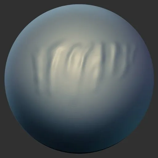3D sculpting brush for creating detailed fabric wrinkles and seams on 3D models in Blender.