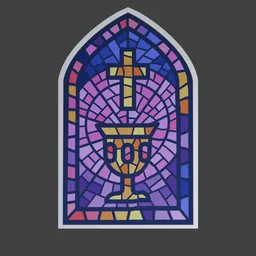 Church glass window