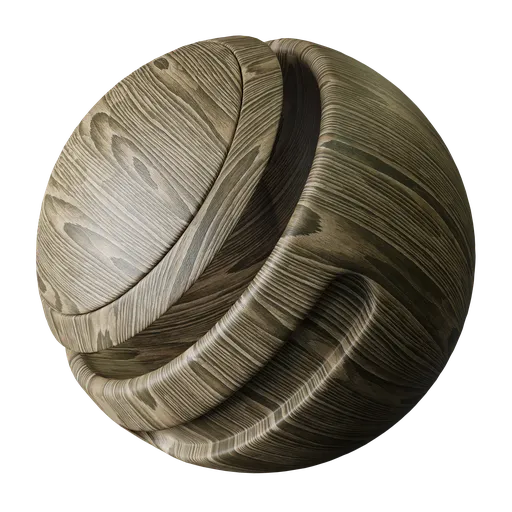 High-resolution PBR oiled wood texture for realistic 3D rendering in Blender and other 3D applications.