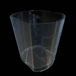 Ballantine's whiskey glass