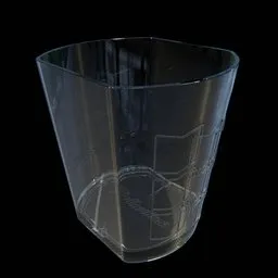 Ballantine's whiskey glass