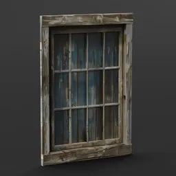 Old window - T -  91