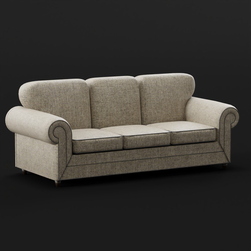 Sofa | FREE 3D Sofa Models | BlenderKit