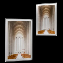 Cathedral Photography Printed Frame