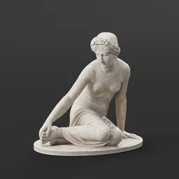 statue of La Nymphe Salmacis