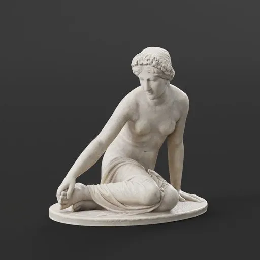 statue of La Nymphe Salmacis